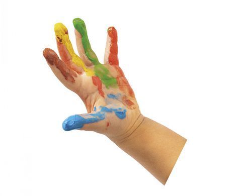 Набір пальчикових фарб JOVI FINGER PAINT 35 мл, 5 штук, кольори асорті