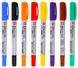 Перманентный маркер Identi Pen, двусторонний, 0,4/1 мм, Желтый, Sakura 084511365087 фото 5 с 7