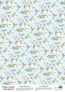 Веллум з малюнком Tender Orchid, А3, 29,7х42 см, 90 г/м&sup2;, аркуш, Fabrika Decoru