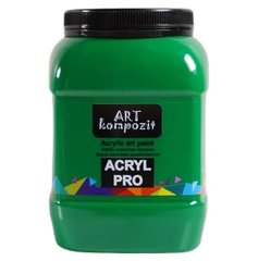 Фарба художня ART Kompozit Acryl PRO, зелений особливий (356), 1 л