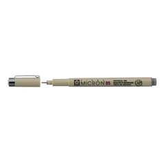 Лайнер PIGMA Micron (0.5), 0,45 мм, Серый, Sakura