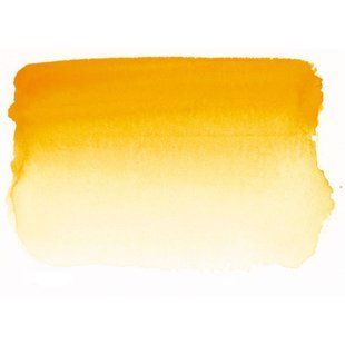 Краска акварельная L'Aquarelle Sennelier Кадмий желтый темный №533 S4, полукювета