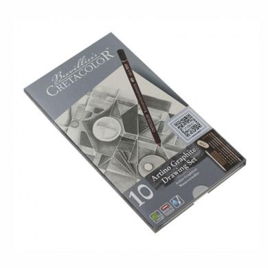 Набір графітних олівців Artino Graphite 10 штук, Cretacolor