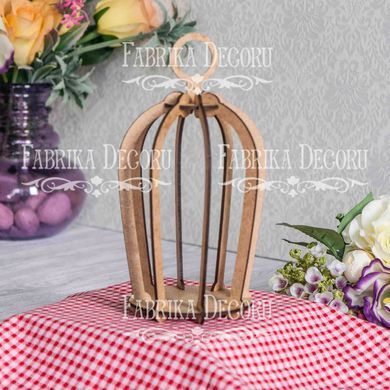 Декоративна клітка №053, 10х19 см, МДФ, Fabrika Decoru