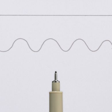 Лайнер PIGMA Micron (0.5), 0,45 мм, Сірий, Sakura