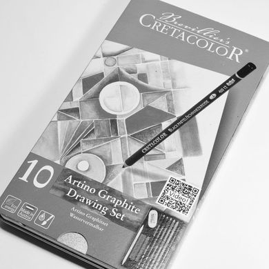 Набор графитных карндашей Artino Graphite 10 штук, Cretacolor