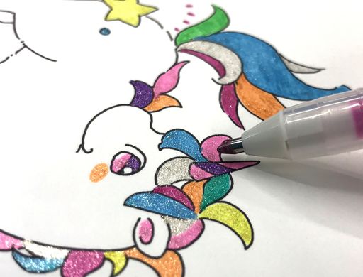 Ручка гелева STARDUST Gelly Roll, Фіолетова, Sakura