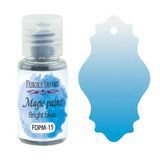 Фарба суха Magic paint, Яскраво-блакитний, 15 мл, Fabrika Decoru