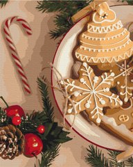 Картина по номерам Бабушкино печенье на Рождество, 40х50 см, Brushme