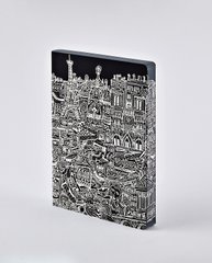 Блокнот Graphic L, Paris, 16,5х22 см, 120 г/м², 128 аркушів, Nuuna