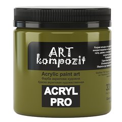 Акриловая краска ART Kompozit, оливковый (331), 430 мл