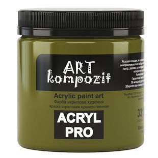 Акриловая краска ART Kompozit, оливковый (331), 430 мл