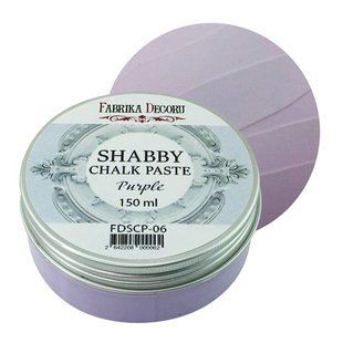Меловая паста Shabby Chalk Paste, Сирень, 150 мл, Fabrika Decoru