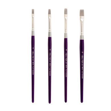 Пензель Silver Brush 8801S Silver Silk 88 синтетика плоска №10