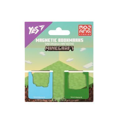 Набір закладок магнітних Minecraft.Spring, висікання, 2 штуки, Yes