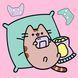 Картина по номерам Pusheen Отдых. 25х25 см, Santi 4823091922282 фото 1 с 3