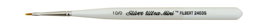 Кисть Silver Brush Ultra Mini 2403S синтетика овальная №10/0