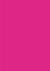 Папір для дизайну Tintedpaper В2, 50x70 см, 130 г/м2, №23 яскраво-рожевий, без текстури, Folia