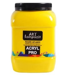 Акриловая краска ART Kompozit Acryl PRO, желтый основной (116), 1 л