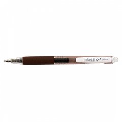 Ручка гелева Inketti 0,5 мм, коричневий, Penac