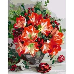 Картина по номерам Flowers, 35х45 см, ROSA START