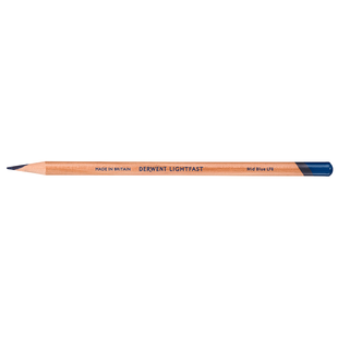 Олівець олійний Lightfast, Mid blue (Середній синій), Derwent