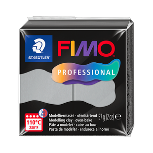 Пластика Professional серая 57 г, Fimo