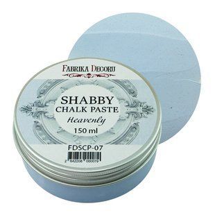 Меловая паста Shabby Chalk Paste, Небесная, 150 мл, Fabrika Decoru