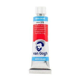 Краска акварельная Van Gogh (370), Красный светлый устойчивый, туба, 10 мл, Royal Talens