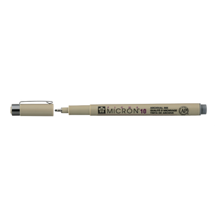 Лайнер PIGMA Micron (10), 0,6 мм, Сірий, Sakura
