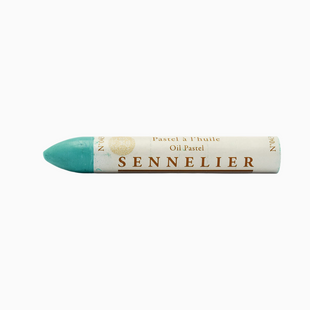 Большая масляная пастель Sennelier, 36 мл, светло-зелёная кобальтовая (Cobalt Green Light)