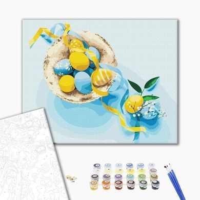 Картина по номерам Украинская Пасха, 40х50 см, Brushme