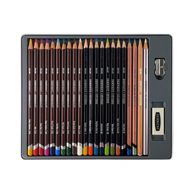 Набір кольорових олівців Colour Collection, металева коробка, 24 штуки, Derwent