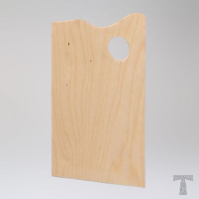 Палітра №1 дерев'яна прямокутна, 35,5х21 см, TART