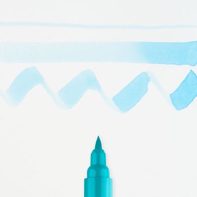 Пензель-ручка Ecoline Brushpen (580), Пастельний синий, Royal Talens