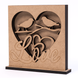 3D композиція Love 4, МДФ, 14x14,5 см, ROSA Talent 4823100267670 зображення 1 з 2