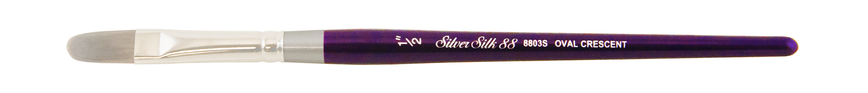Кисть Silver Brush 8803S Silver Silk 88 синтетика овальная №1/2