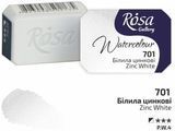 Краска акварельная, Белила цинковые, 2,5 мл, ROSA Gallery