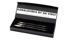 Набор кистей Kagalovska by da Vinci Black & White Signature Edition с французским креплением №0, №2, №4
