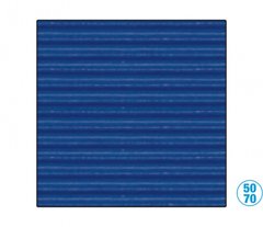 Гофрокартон №34 В2, 50x70 см, 253 г/м², синій, Folia