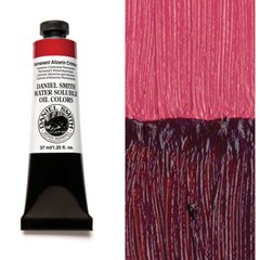 Фарба олійна Daniel Smith водорозчинна 37 мл Permanent Alizarin Crimson