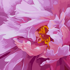 Картина по номерам Розовая феерия, © ArtAlekhina, 40х40 см, Santi
