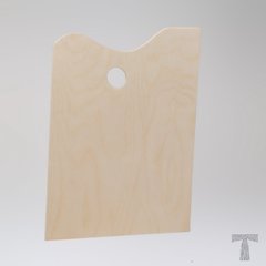 Палитра №2 деревянная прямоугольная, 48,5х36,5 см, TART