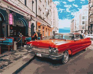 Картина за номерами Червоний на удачу, 40х50 см, Brushme