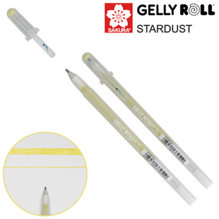 Ручка гелева STARDUST Gelly Roll, Золота, Sakura