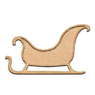 Артборд Санки, 22х38х0,3 см, двусторонний, МДФ, Fabrika Decoru