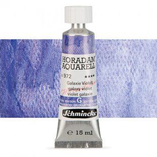 Фарба акварельна Schmincke Horadam 15 мл Galaxy Violet 972 супергрануляція