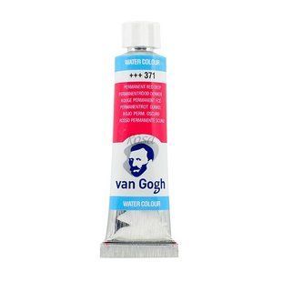 Краска акварельная Van Gogh (371), Красный насыщенный устойчивый, туба, 10 мл, Royal Talens
