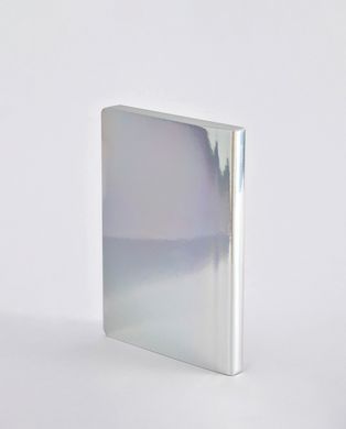 Блокнот Fluid Chrome M, 13,5х20 см, 120 г/м&sup2;, 88 аркушів, Nuuna