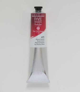 Олійна фарба Rive Gauche, 200 мл, Алізарин малиновий (Alizarin Crimson)